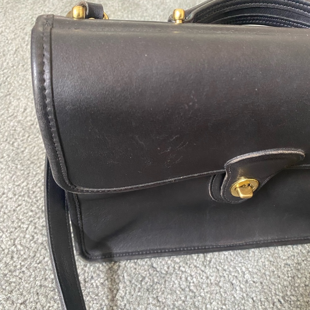 Vintage Coach Glove Leather Willis Bag Style ~ 9927 - Picture 3 of 16